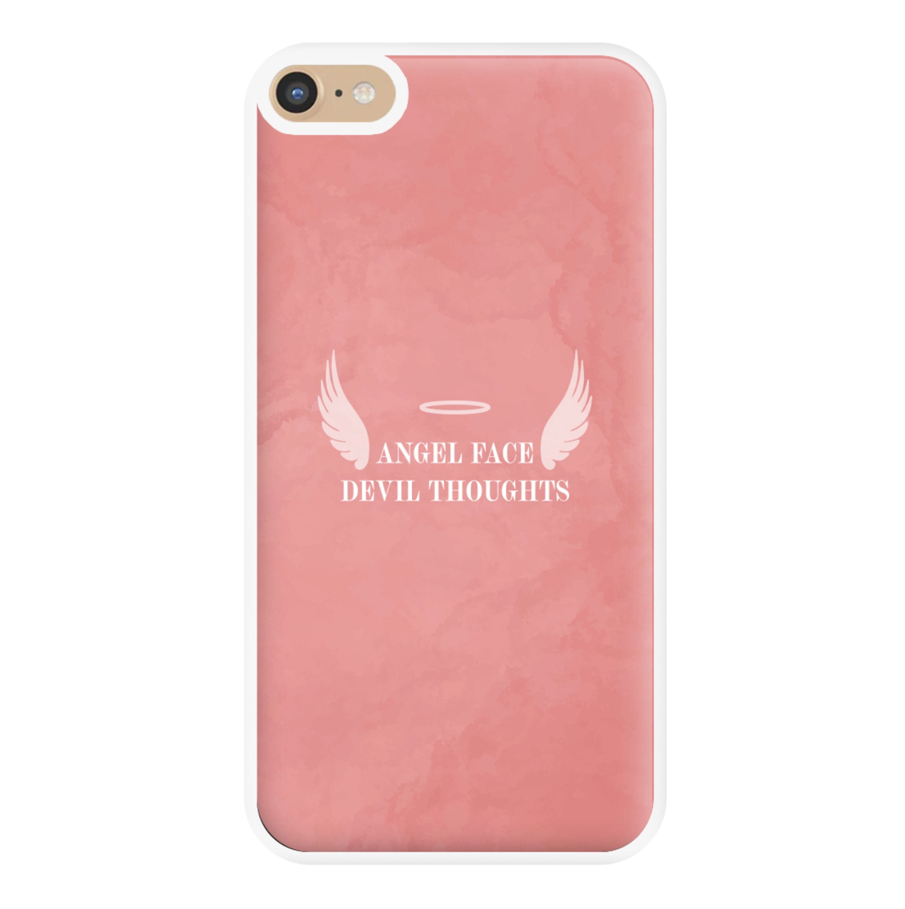 Angel Face Devil Thoughts Phone Case