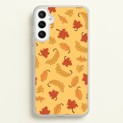 Leaves Assortment Pattern Galaxy A34 Case