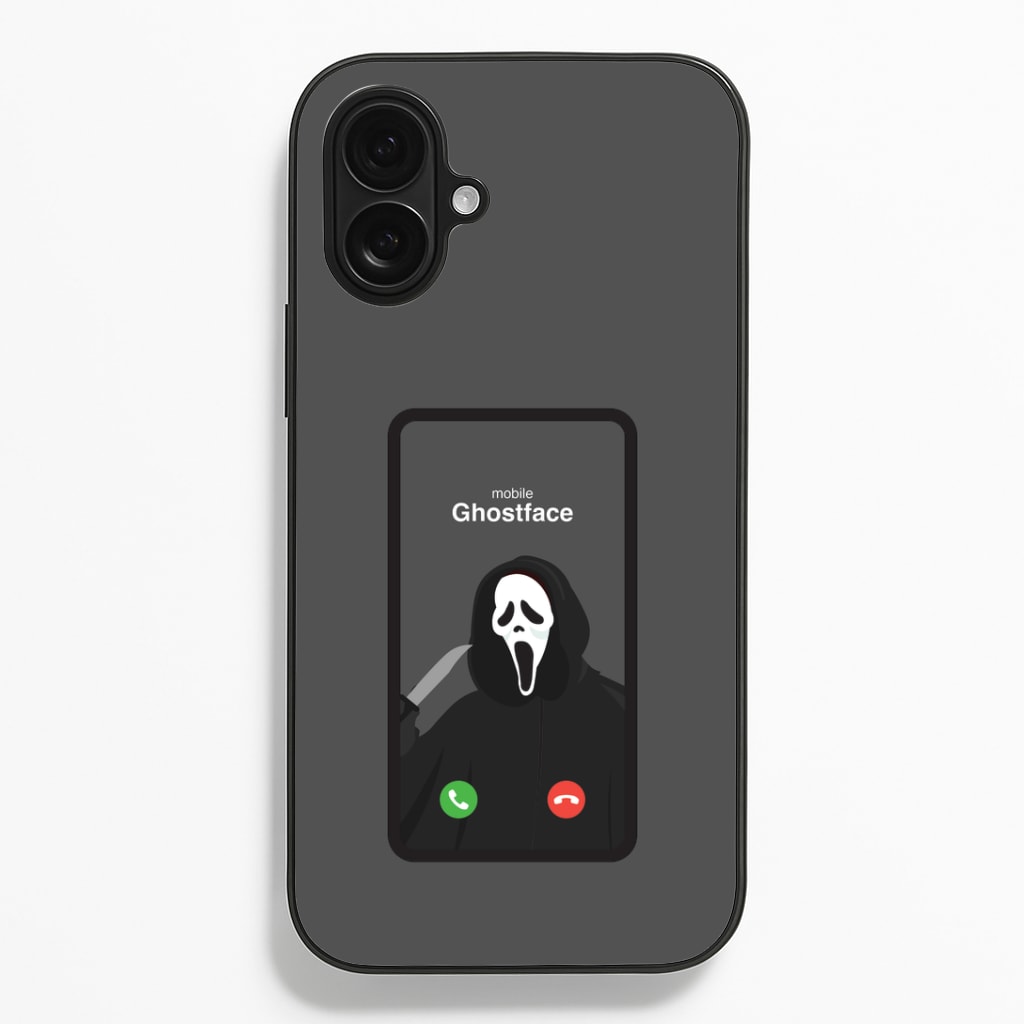 Caller ID Ghostface iPhone 16 Case