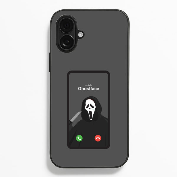 Caller ID Ghostface iPhone 16 Plus Case