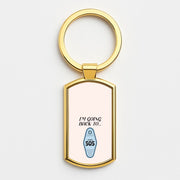 I'm Going Back To 505 Keyring Luxury Keyring 3
