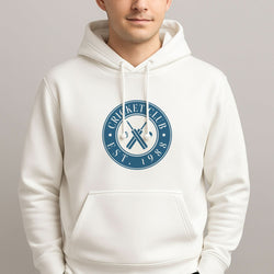 Cricket Badge Mens Hoodie