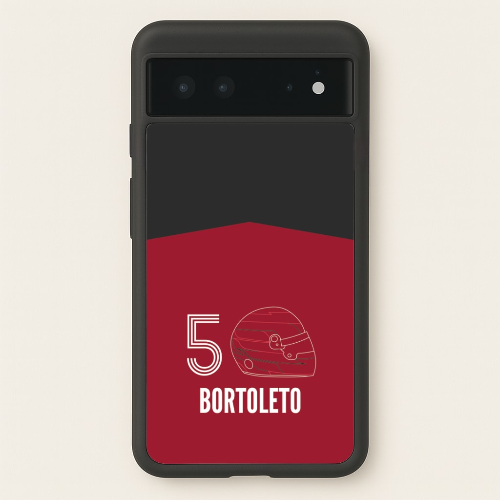 Bortoleto Helmet 2026 Google Pixel 6 Case