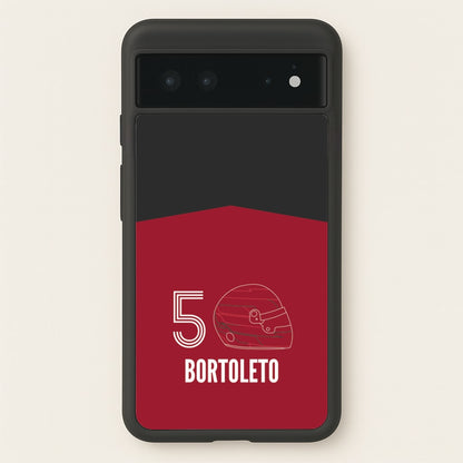 Bortoleto Helmet 2026 Google Pixel 6 Case