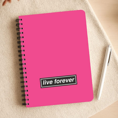 Live Forever Notepad