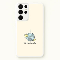 Ocasionally Discoball Galaxy S21 Ultra Case