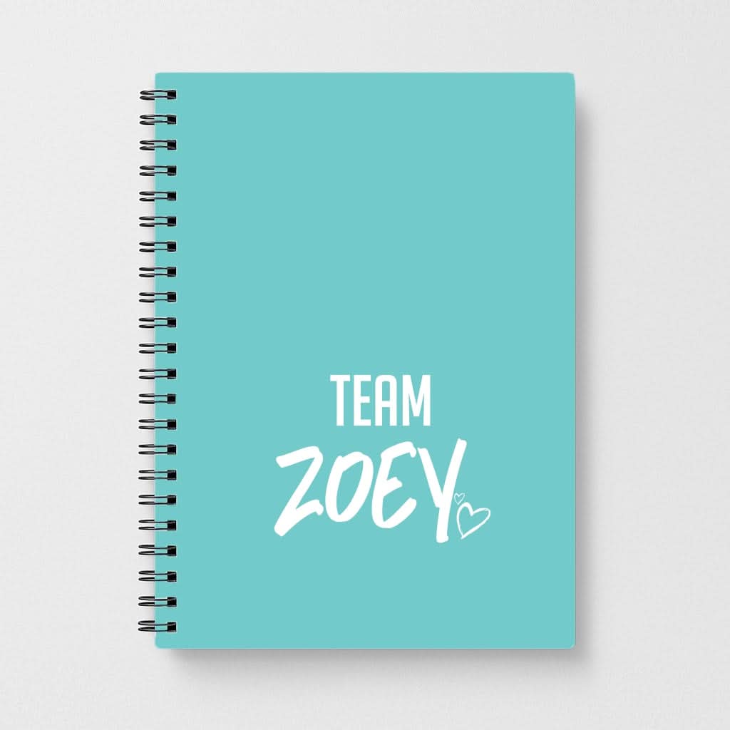 Team Zoey Notebook