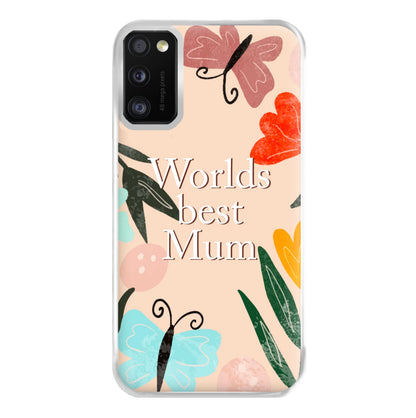 Worlds Best Mum - Floral Mother's Day Phone Case