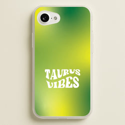Taurus Vibes Gradient Zodiac iPhone 16e Case