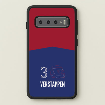 Verstappen Helmet 2026 Galaxy S10 Plus Case