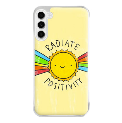 Radiate Positivity Sunshine - Positivity Phone Case