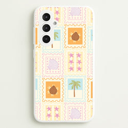 Tropical Stamps Galaxy S23FE Case