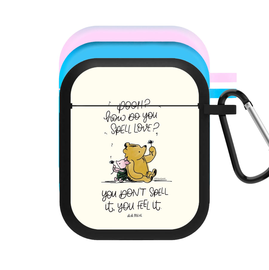 A Tale Of Love - Winnie The Pooh AirPods Case