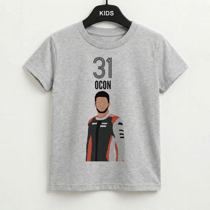 Ocon 2026 Grey Kids T-Shirt