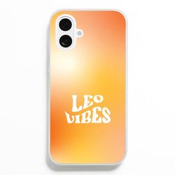 Leo Vibes Gradient Zodiac iPhone 16 Plus Case
