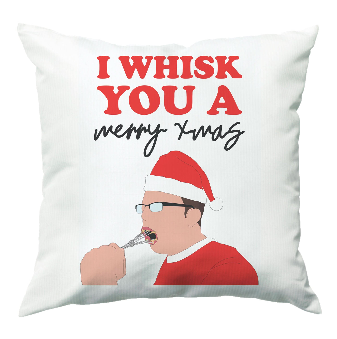 I Whisk You A Merry Christmas Cushion