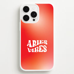 Aries Vibes Gradient Zodiac iPhone 13 Pro Case