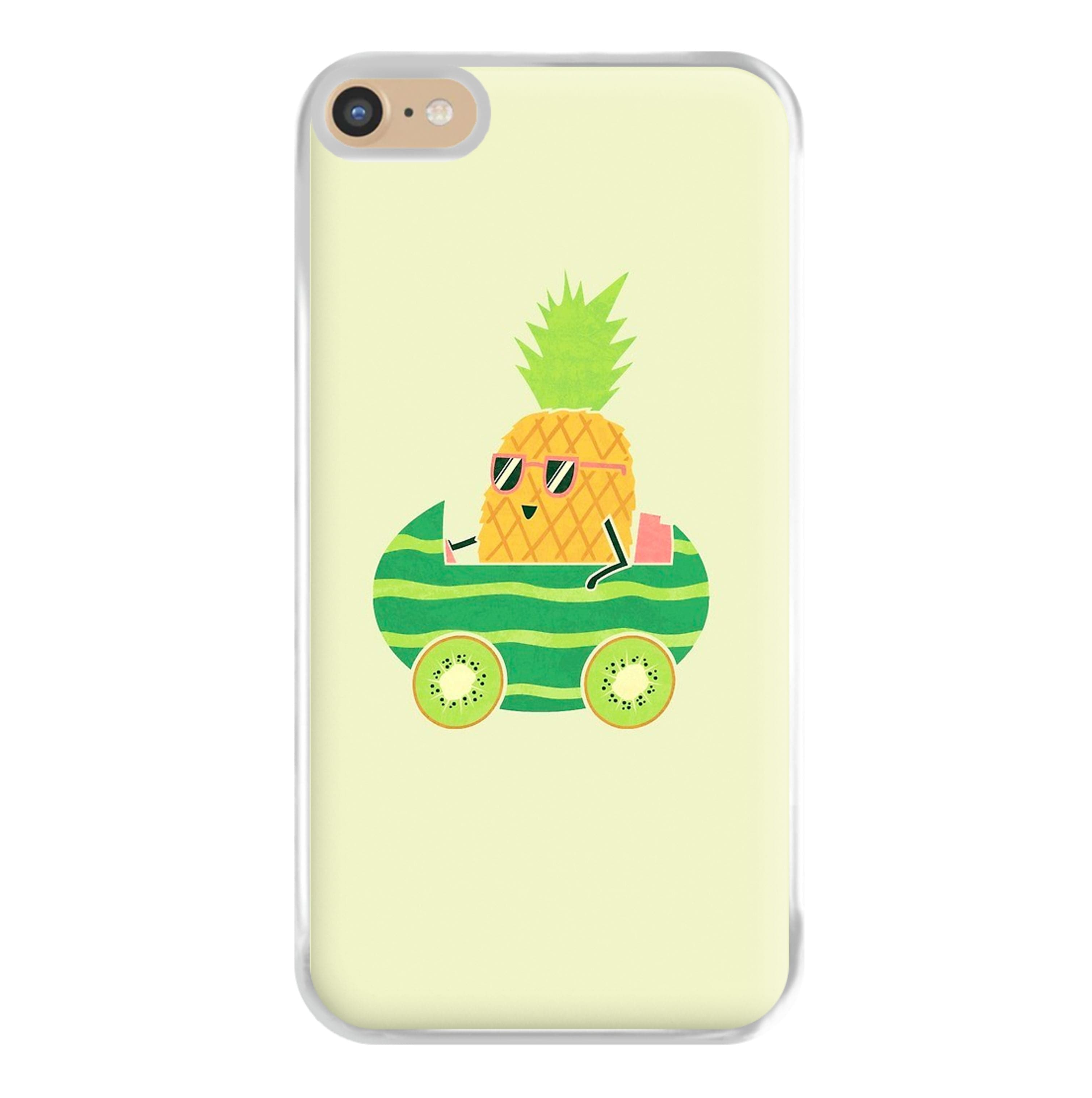 Summer Drive Pineapple Phone Case