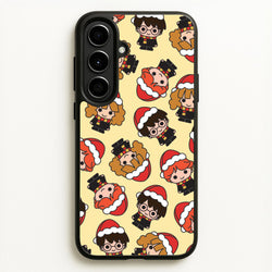 Wizards With Christmas Hats Pattern Galaxy A56 Case