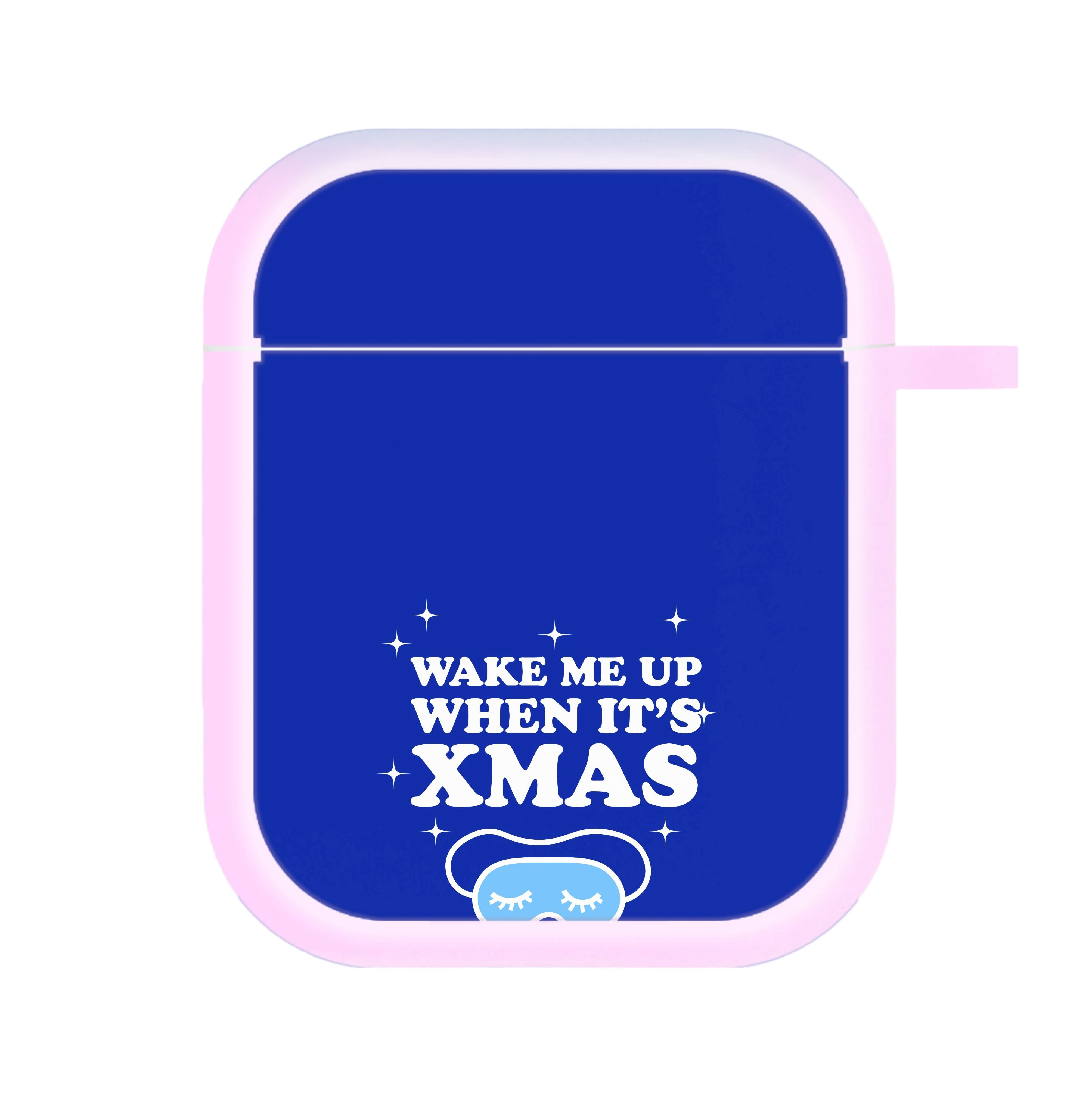 Wake Me Up When Its Xmas AirPods Case