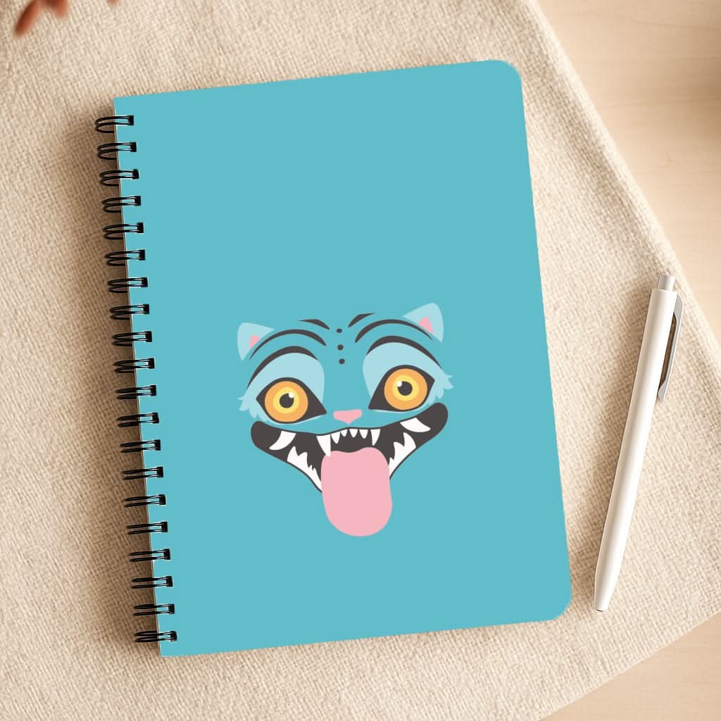 Demon Cat Face Notepad