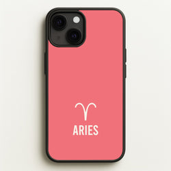 Aries Pastel Zodiac iPhone 13 Mini Case