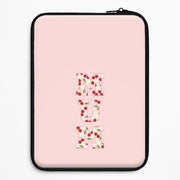 Floral Varsity Mum Laptop Sleeve 1