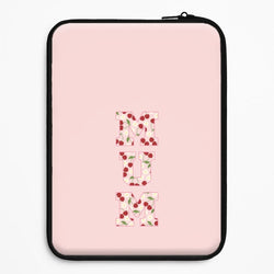 Floral Varsity Mum Universal Laptop Sleeve