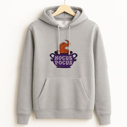 Hocus Pocus Cauldron Unisex Grey Hoodie
