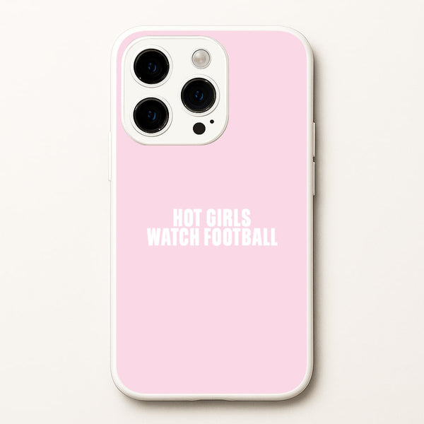 Hot Girls Watch Football iPhone 15 Pro Max Case