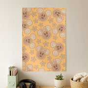 Cartoon Mouse Gingerbread Pattern Poster 1