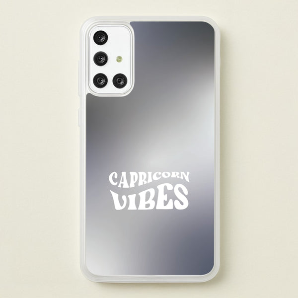 Capricorn Vibes Gradient Zodiac Galaxy A71 Case