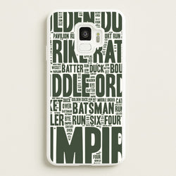 Cricket Wordscape Galaxy S9 Case