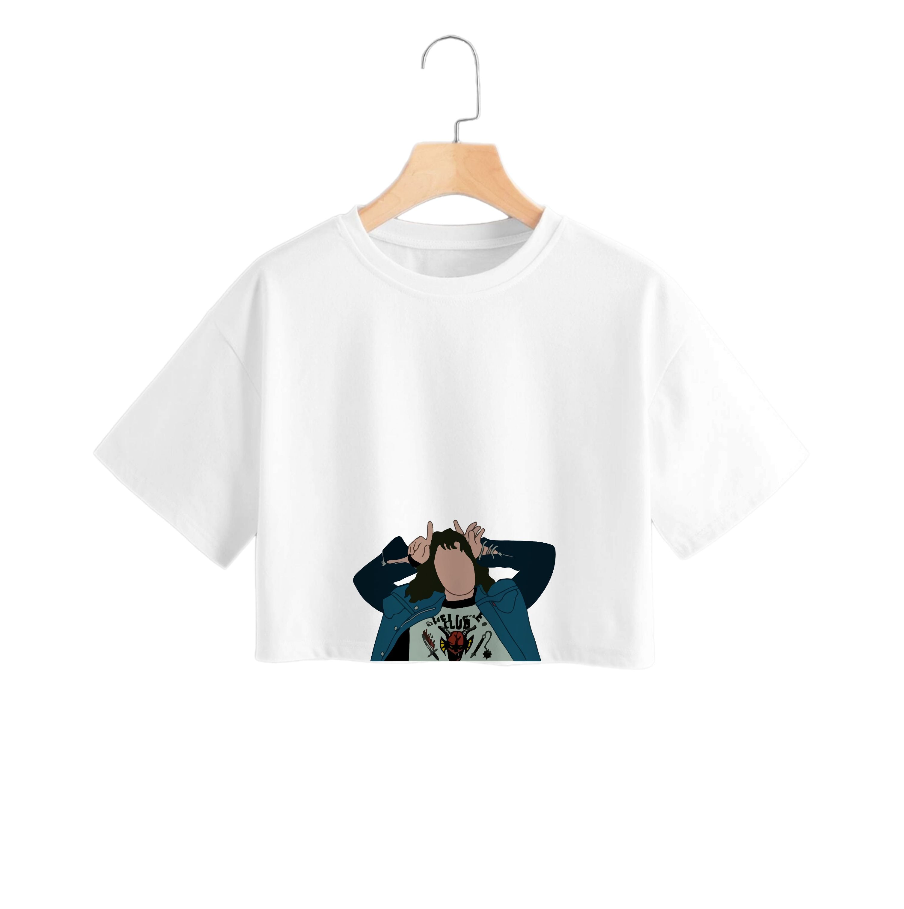 Eddie Munson Crop Top