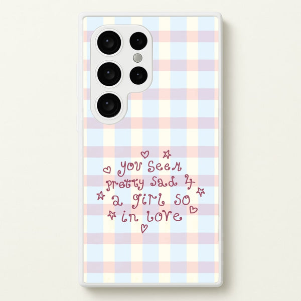 Dreamy Plaid Galaxy S24 Ultra Case