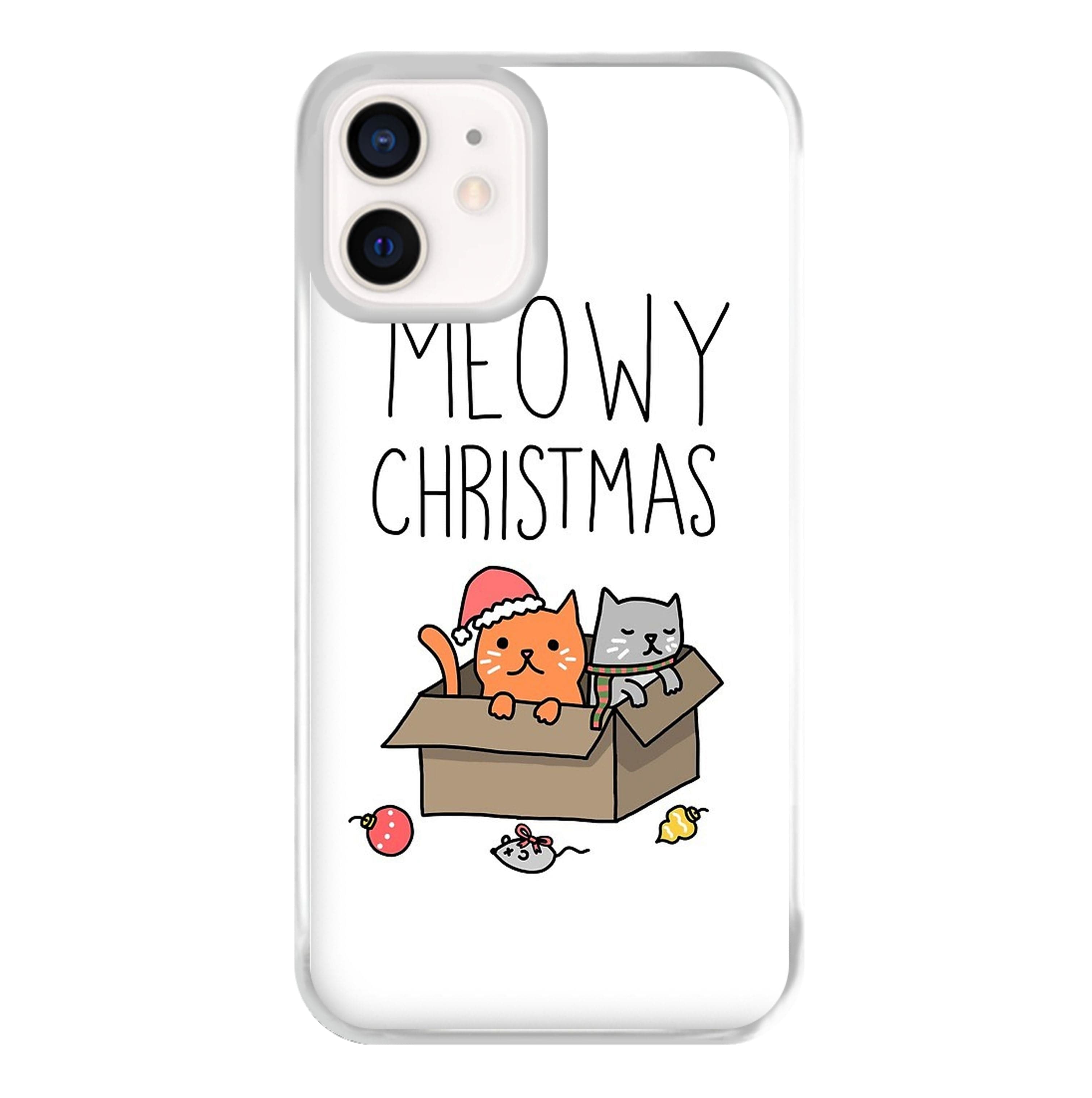 Meowy Christmas Phone Case