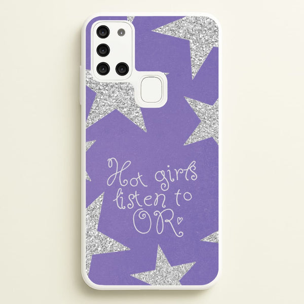 Hot Girls Listen To OR Galaxy A21s Case