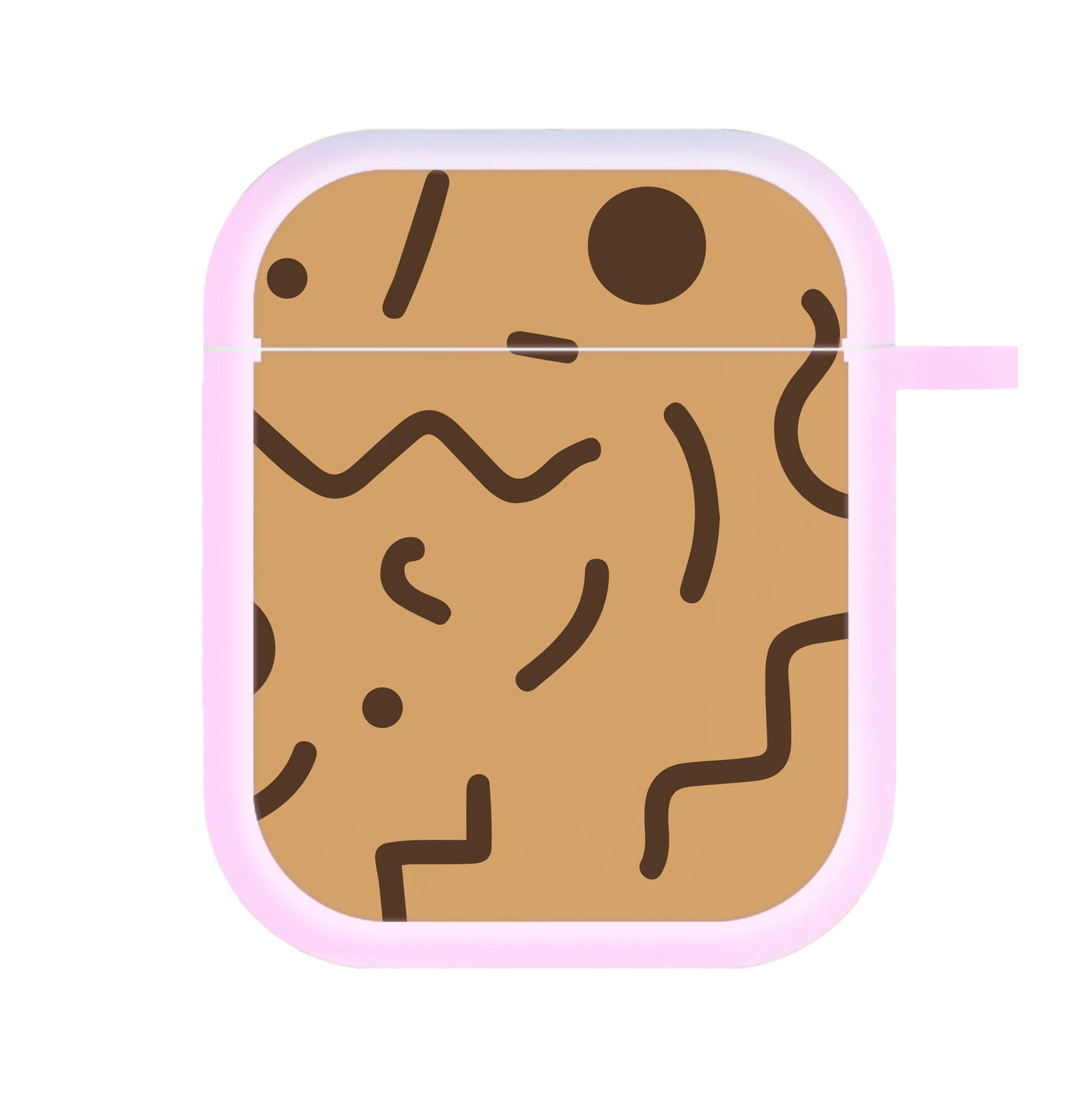Nude Abstract Pattern - Eighties AirPods Case