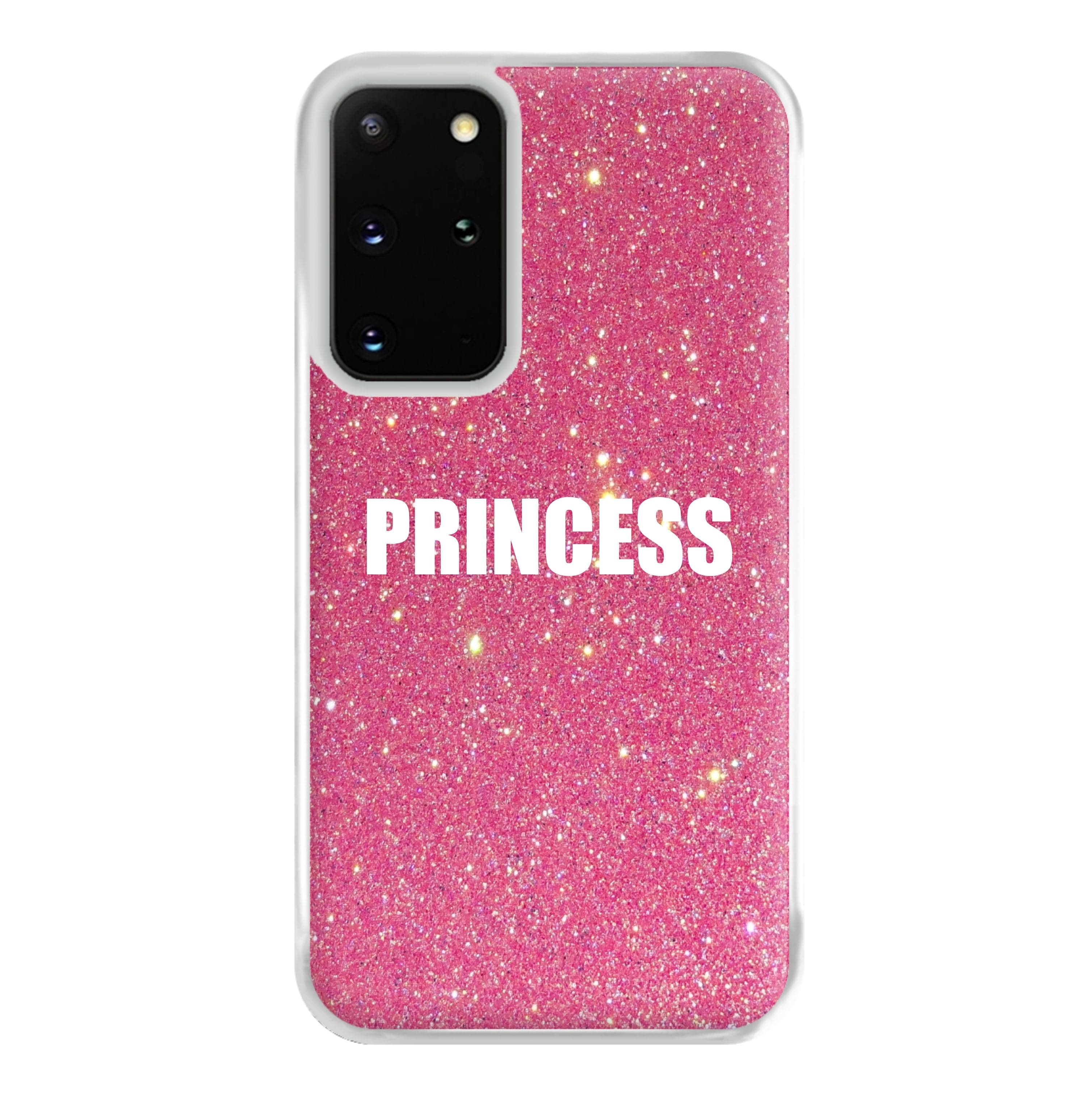 Glittery Pink Princess Phone Case