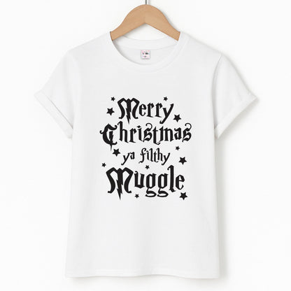 Merry Christmas You Filthy Muggle Unisex T-Shirt