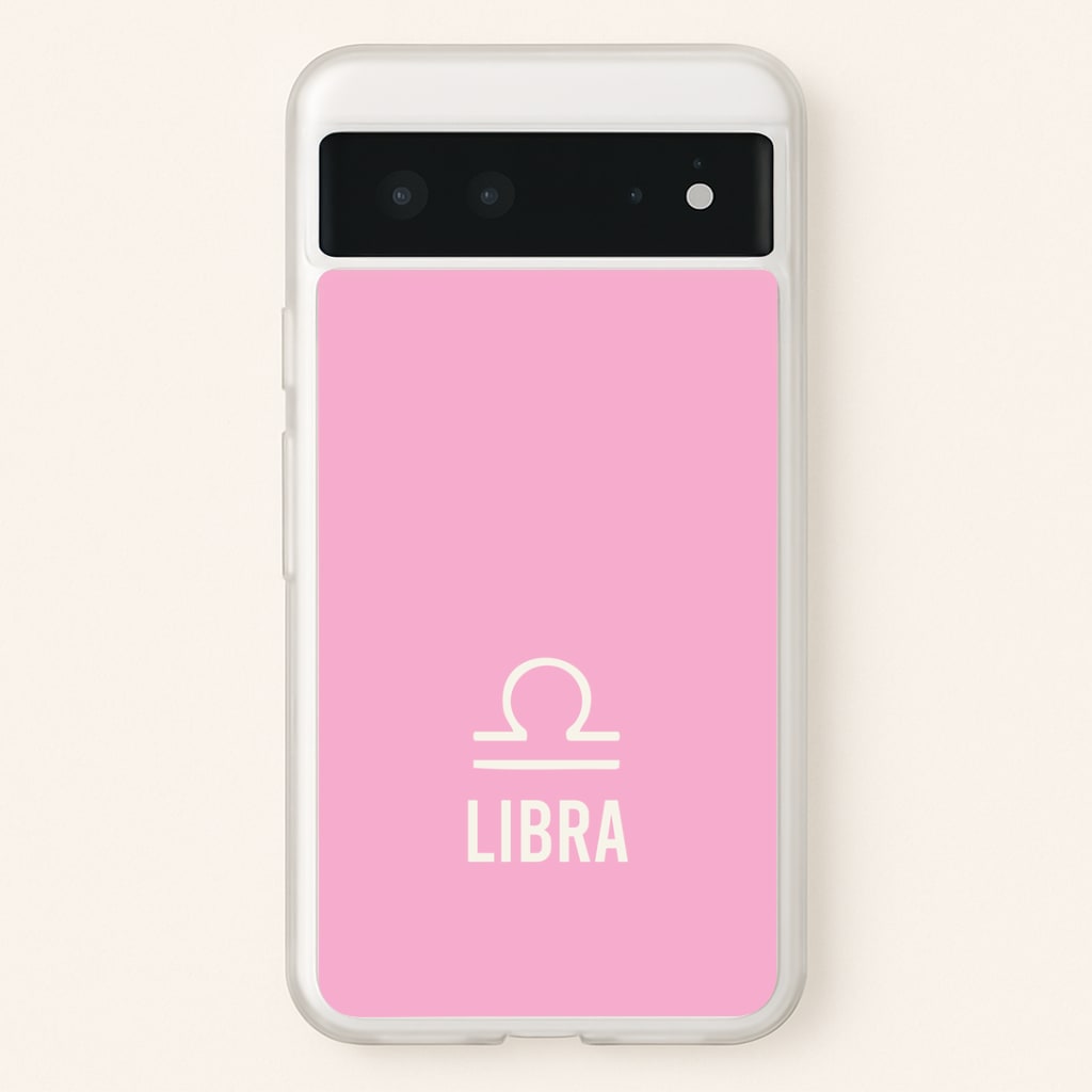 Libra Pastel Zodiac Google Pixel 6 Case