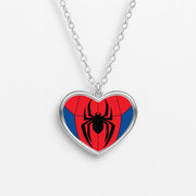 Red And Blue Spider Costume Necklace 3