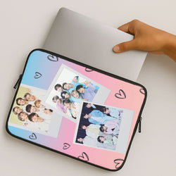 K-Pop Band Polaroid Collage MacBook Cover