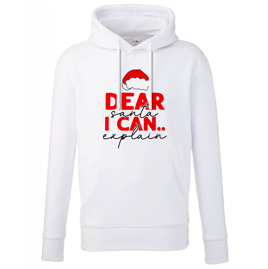 I Can Explain Santa Hoodie