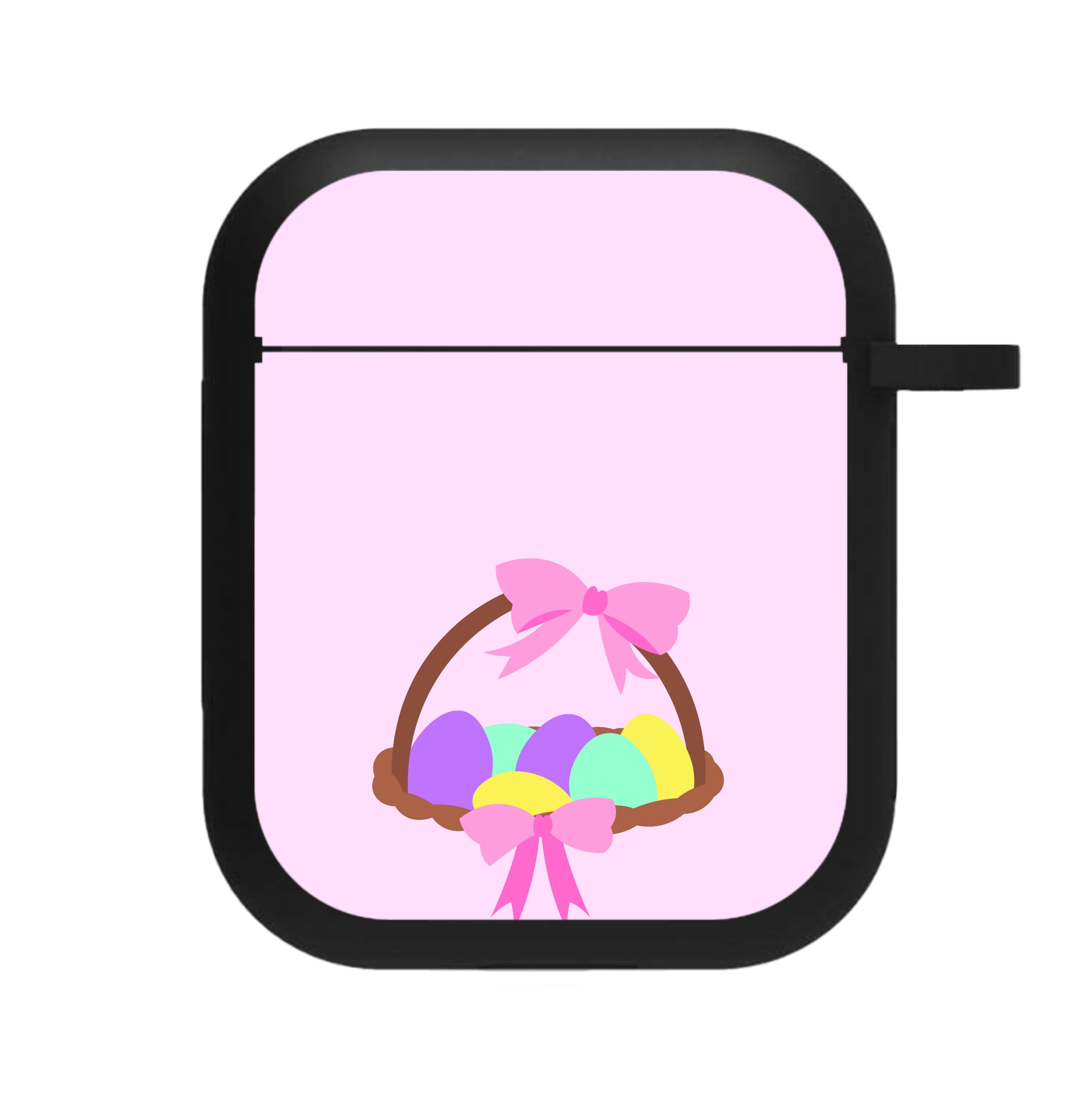 Pink Easter Basket AirPods Case