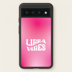Libra Vibes Gradient Zodiac Google Pixel 7 Pro Case