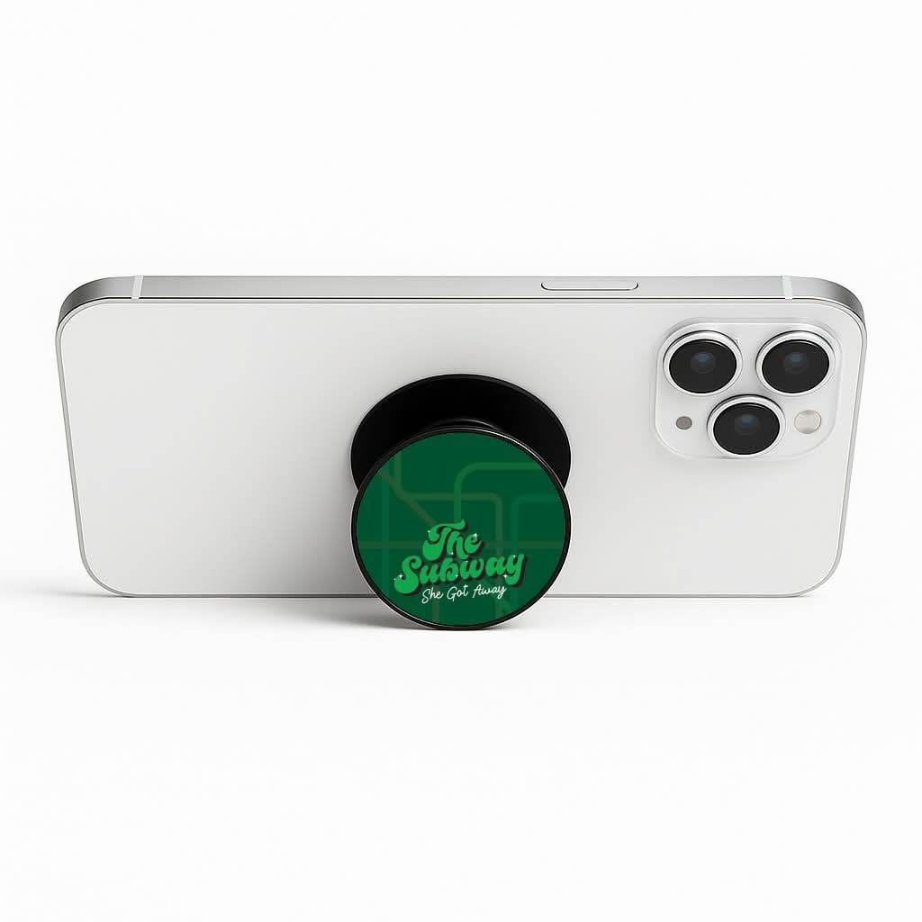 Subway Green Phone Stand