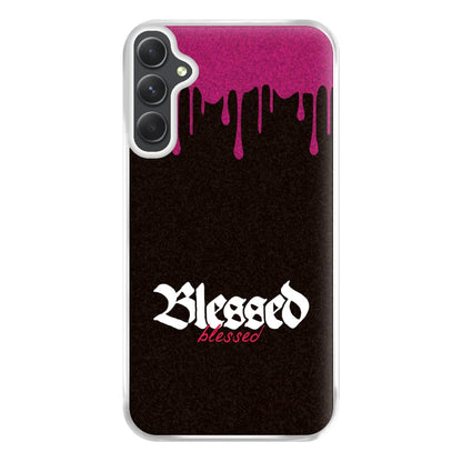 Glitter Blessed Galaxy A54 Case