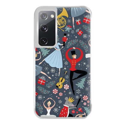 Nutcracker Ballet Pattern - Christmas Phone Case