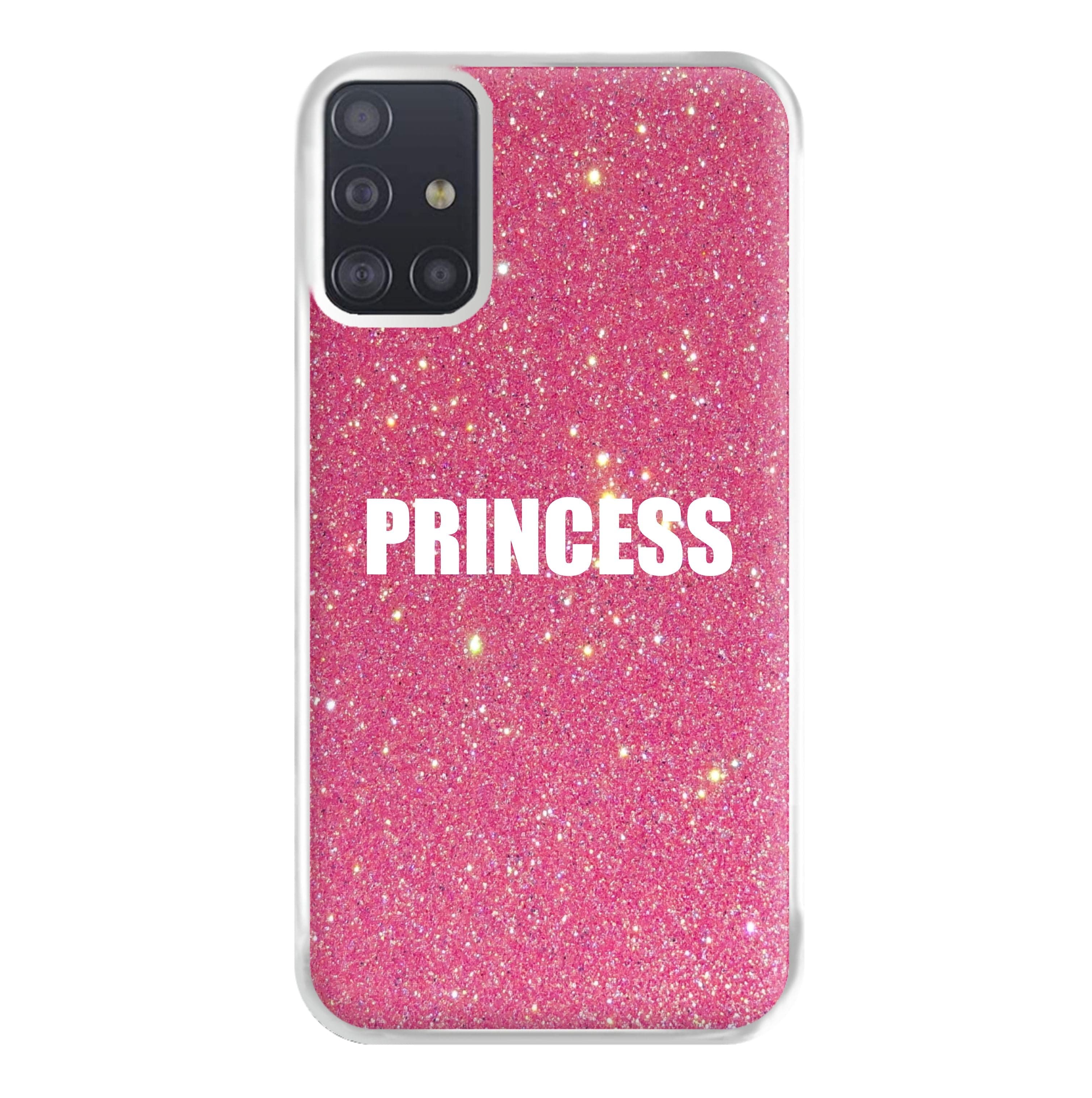 Glittery Pink Princess Phone Case